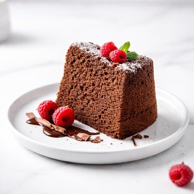 Image of Chocolate Angel Food Cake