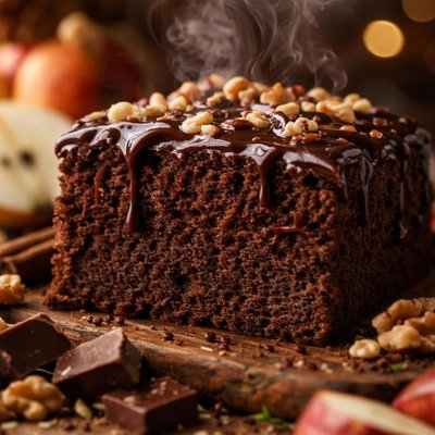 Image of Chocolate Applesauce Cake
