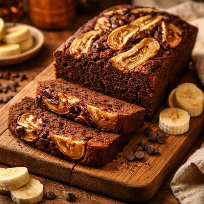 Image of Chocolate Banana Pound Cake