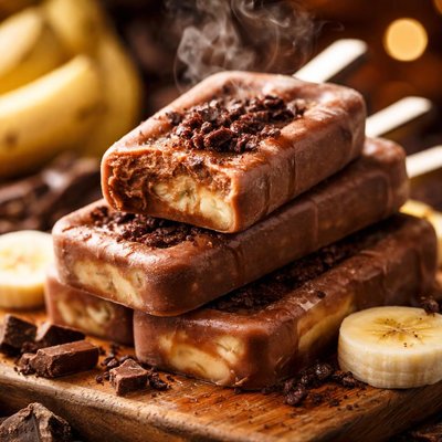 Image of Chocolate Banana Pudding Pops