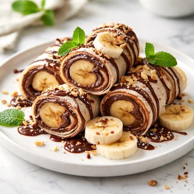 Image of Chocolate Bananarollup