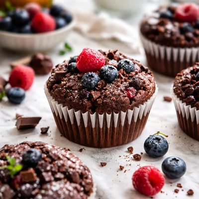 Image of Chocolate Berry Muffins
