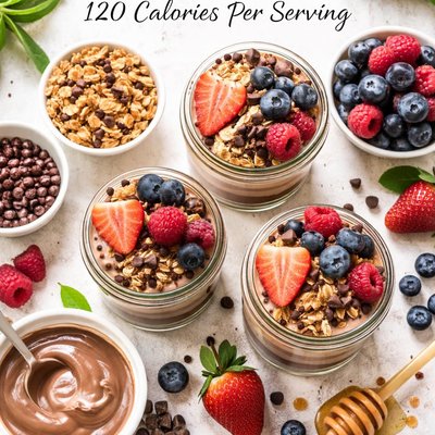 Image of Chocolate Berry Parfait 120 Calories Per Serving