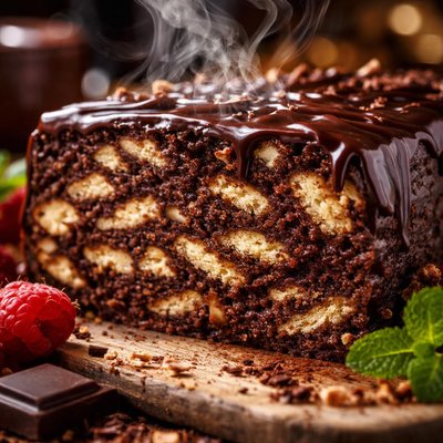 Image of Chocolate Biscuit Cake