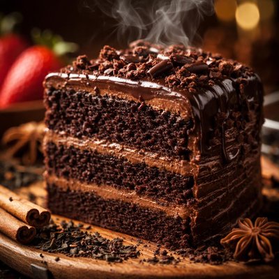 Image of Chocolate Black Tea Cake