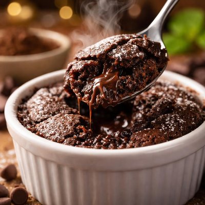 Image of Chocolate Brownie Spoon Bread
