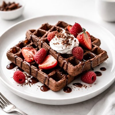 Image of Chocolate Brunch Waffles