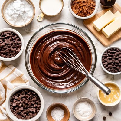 Image of Chocolate Bundt Cake Glaze