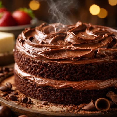 Image of Chocolate Buttercream Cake Ina Garten