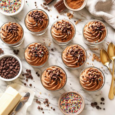 Image of Chocolate Buttercream Frosting Shots
