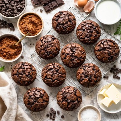 Image of Chocolate Buttermilk Muffins