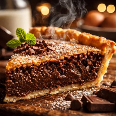 Image of Chocolate Buttermilk Pie
