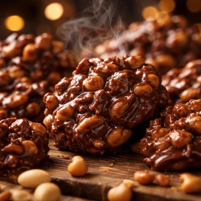 Image of Chocolate Butterscotch Peanut Clusters