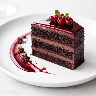 Image of Chocolate Cabernet Flavors Di Vine Wine Cake