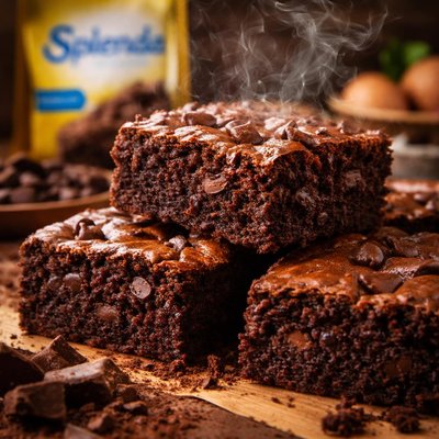 Image of Chocolate Cake Brownies with Splenda