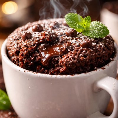 Image of Chocolate Cake in a Cup in 5 Minutes