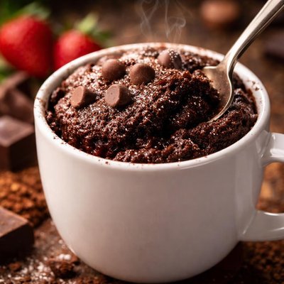Image of Chocolate Cake in a Mug Diabetic Low Sodium