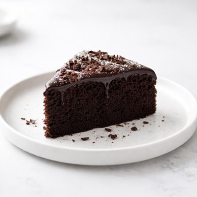 Image of Chocolate Cake No Eggs or Butter