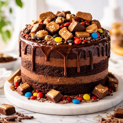 Image of Chocolate Candy Cake