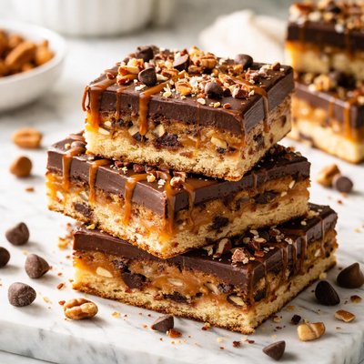 Image of Chocolate Caramel Commotion Bars