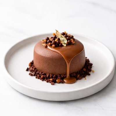 Image of Chocolate Caramel Mousse