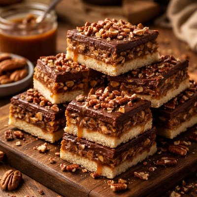 Image of Chocolate Caramel Pecan Bars