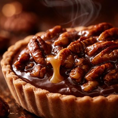 Image of Chocolate Caramel Pecan Tartlet Filling