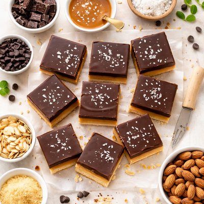 Image of Capa de Chocolate con Caramelo