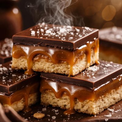 Image of Chocolate Caramel Squares