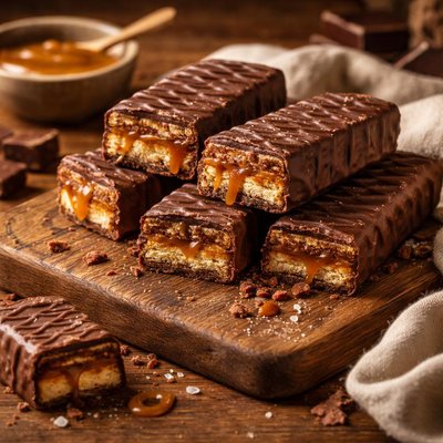 Image of Chocolate Caramel Wafers