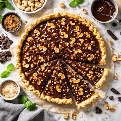 Image of Chocolate Cashew Pie