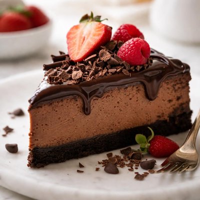 Image of Chocolate Cheesecake Slice
