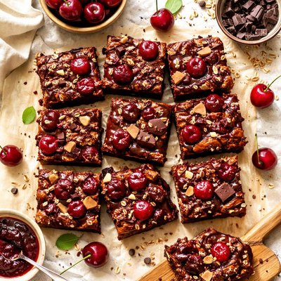 Image of Chocolate Cherry Bars