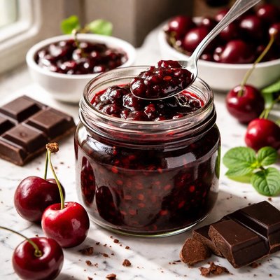 Image of Chocolate Cherry Jam