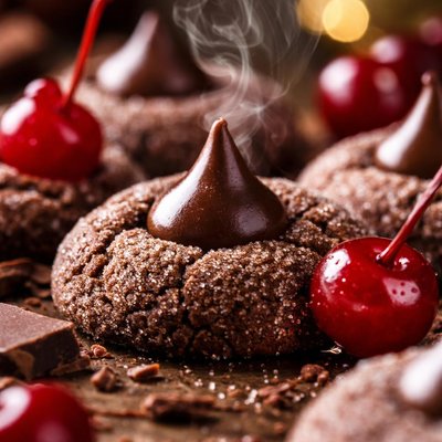 Image of Chocolate Cherry Kisses