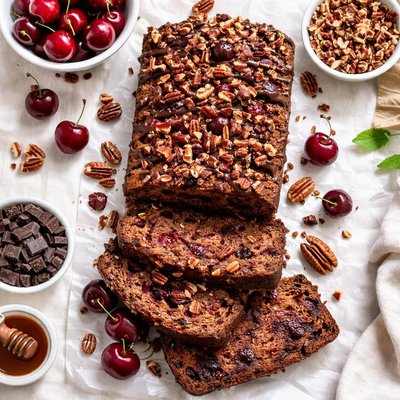 Image of Chocolate Cherry Pecan Bread