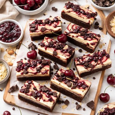 Image of Chocolate Cherry Stripes