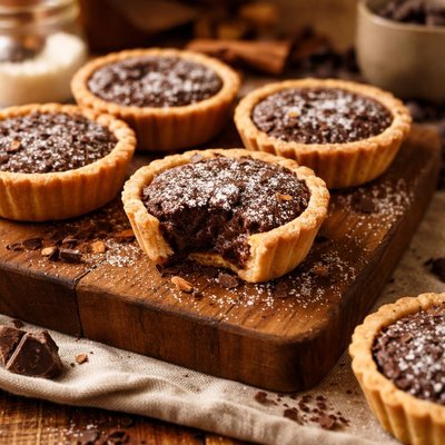 Image of Chocolate Chess Tartlets