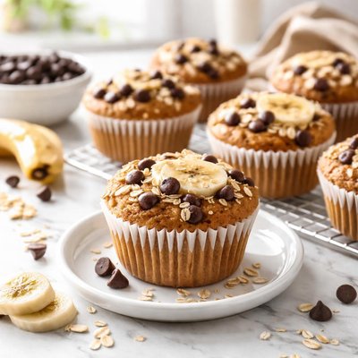 Image of Chocolate Chip Banana Muffins