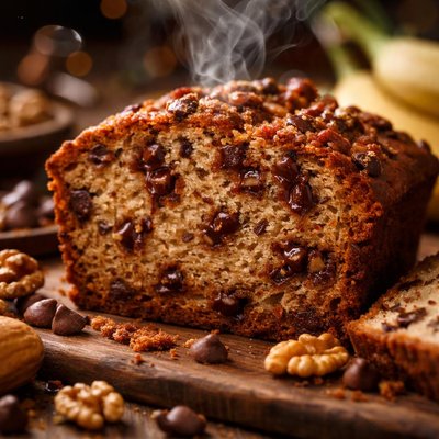 Image of Chocolate Chip Banana Nut Bread