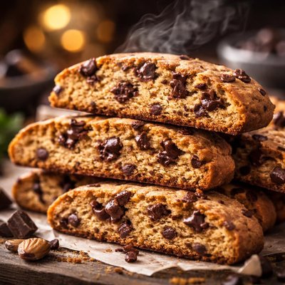 Image of Chocolate Chip Biscotti Cookies