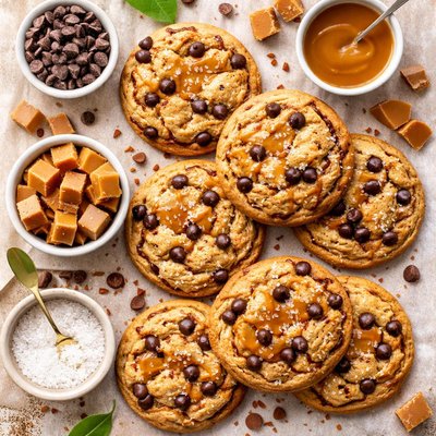 Image of Chocolate Chip Caramel Cookies