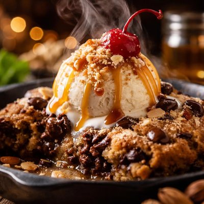 Image of Chocolate Chip Cookie Amaretto Dessert