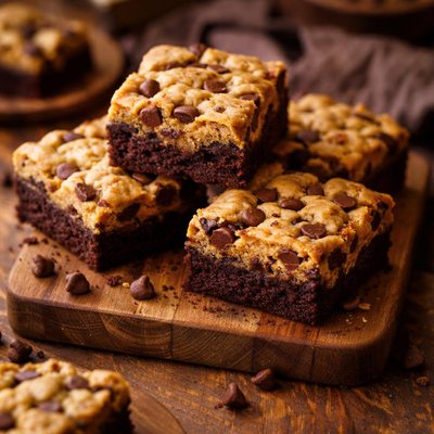Image of Chocolate Chip Cookie Brownies