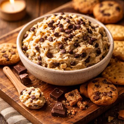 Image of Chocolate Chip Cookie Dough Ball or Dip