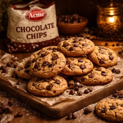 Image of Chocolate Chip Cookies Acme Brand Chocolate Chips