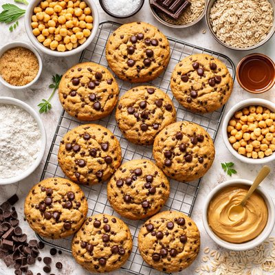 Image of Chocolate Chip Cookies with Chickpeas