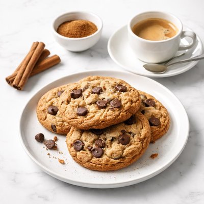 Image of Chocolate Chip Cookies with Espresso and Cinnamon