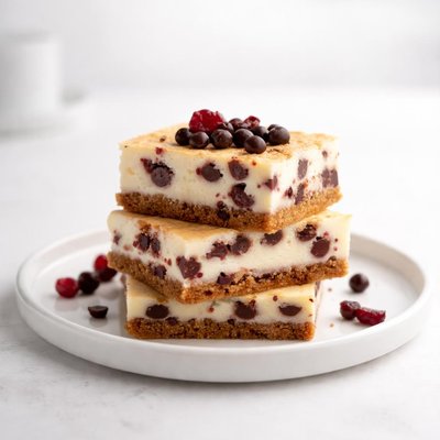 Image of Chocolate Chip Cranberry Cheese Bars