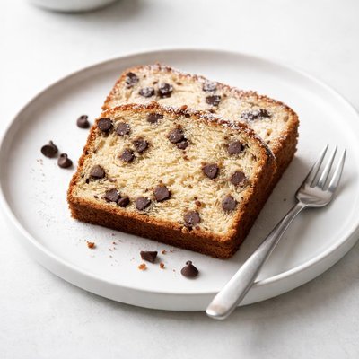 Image of Chocolate Chip Cream Cheese Pound Cake